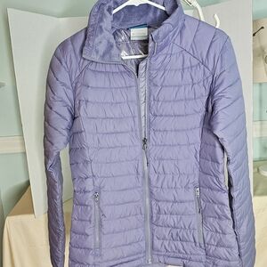Women's Purple Puffer Jacket